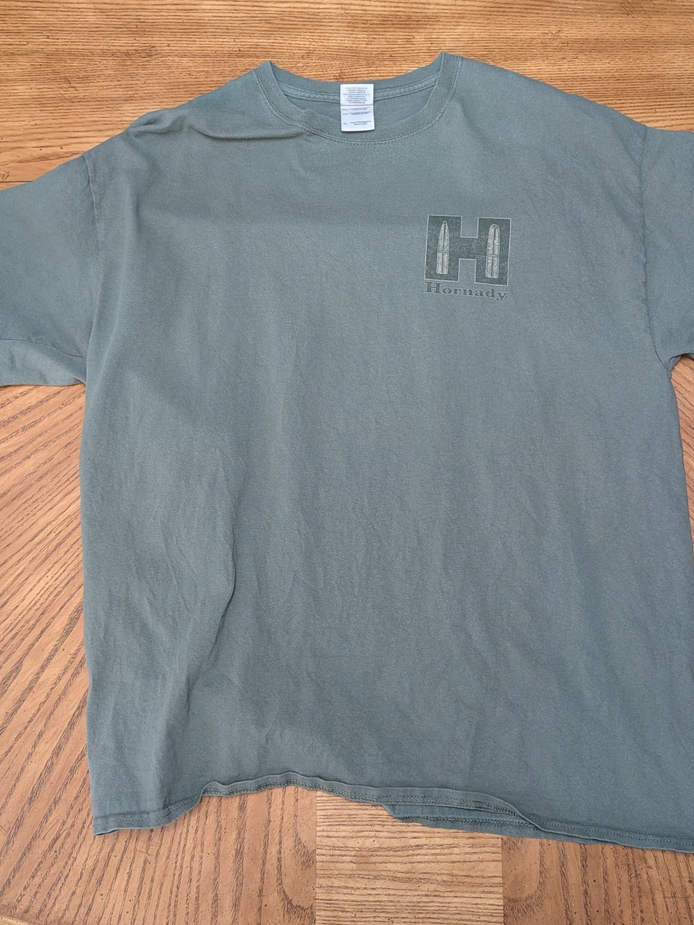 Hornady Reloading Olive Short-Sleeve Logo Tee